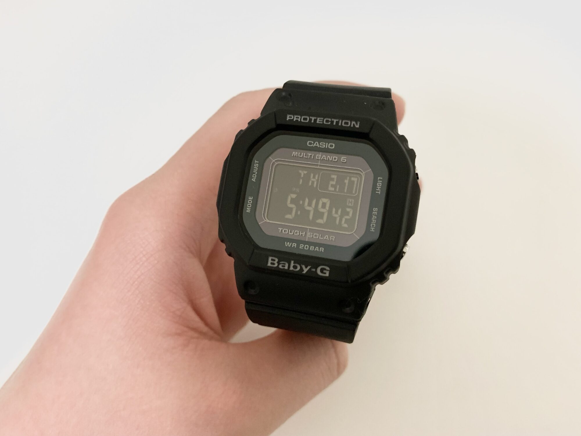 カシオ CASIO 腕時計 BABY-G BGD-5000UMD-1JF 黒